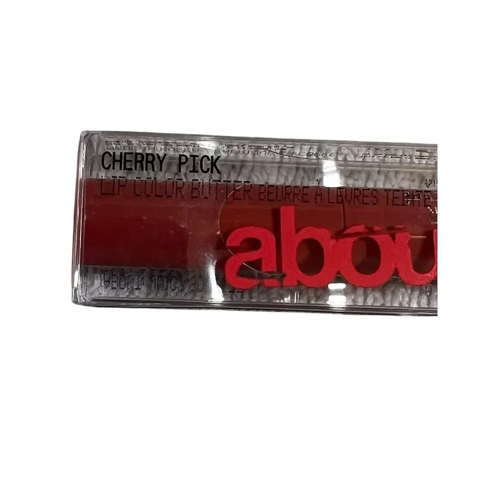 about-face Cherry Pick Lip Color Butter Juicy Squeeze Glossy Balm in GUAVA CRUSH